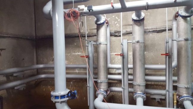 Travaux sous-station